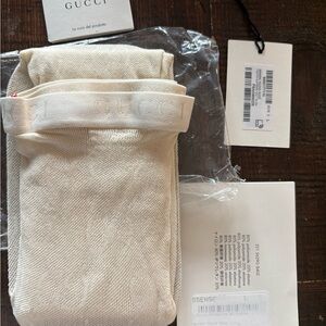 Gucci Off-White GG Logo Tights